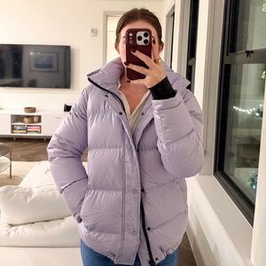 Aritzia Super Puff Lavender
